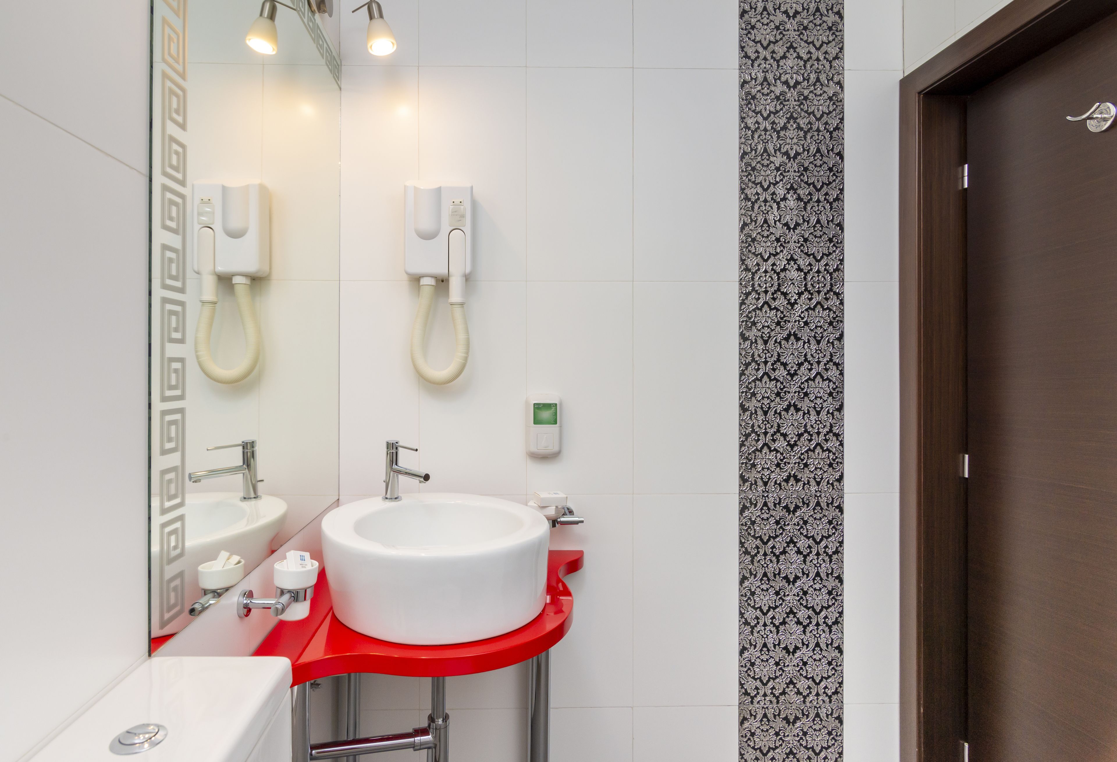 shower, free toiletries, hair dryer, bathrobes