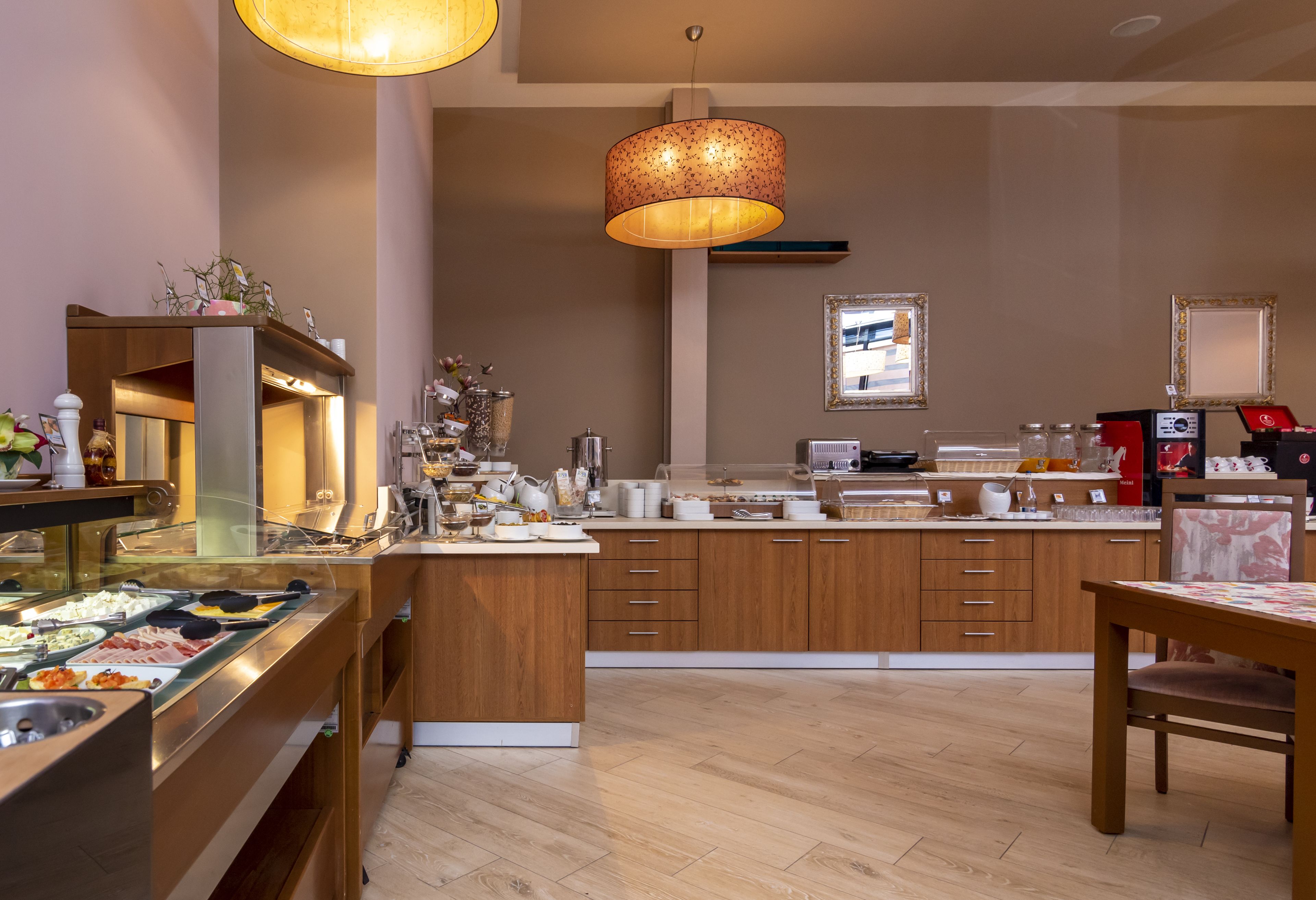 daily buffet breakfast (eur 12 per person)