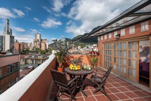 Terrace/patio - Hotel Casa Deco (Bogotá)