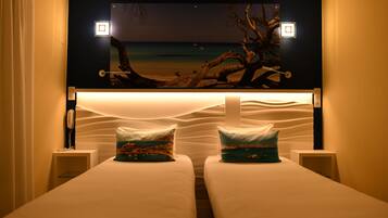 Quarto duplo superior | 1 quarto, escrivaninha, quartos à prova de som