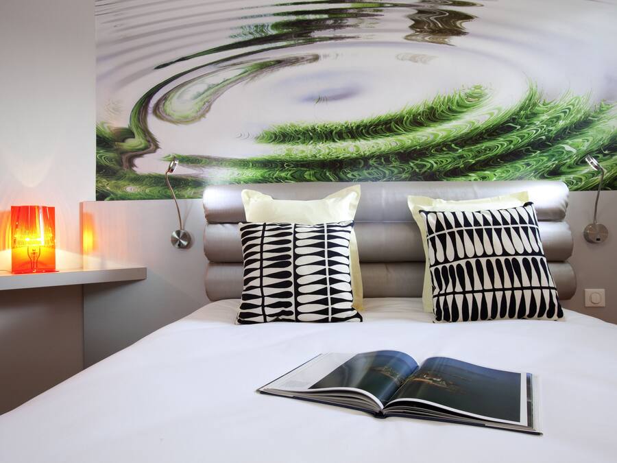 Premium bedding, pillow-top beds, desk, soundproofing