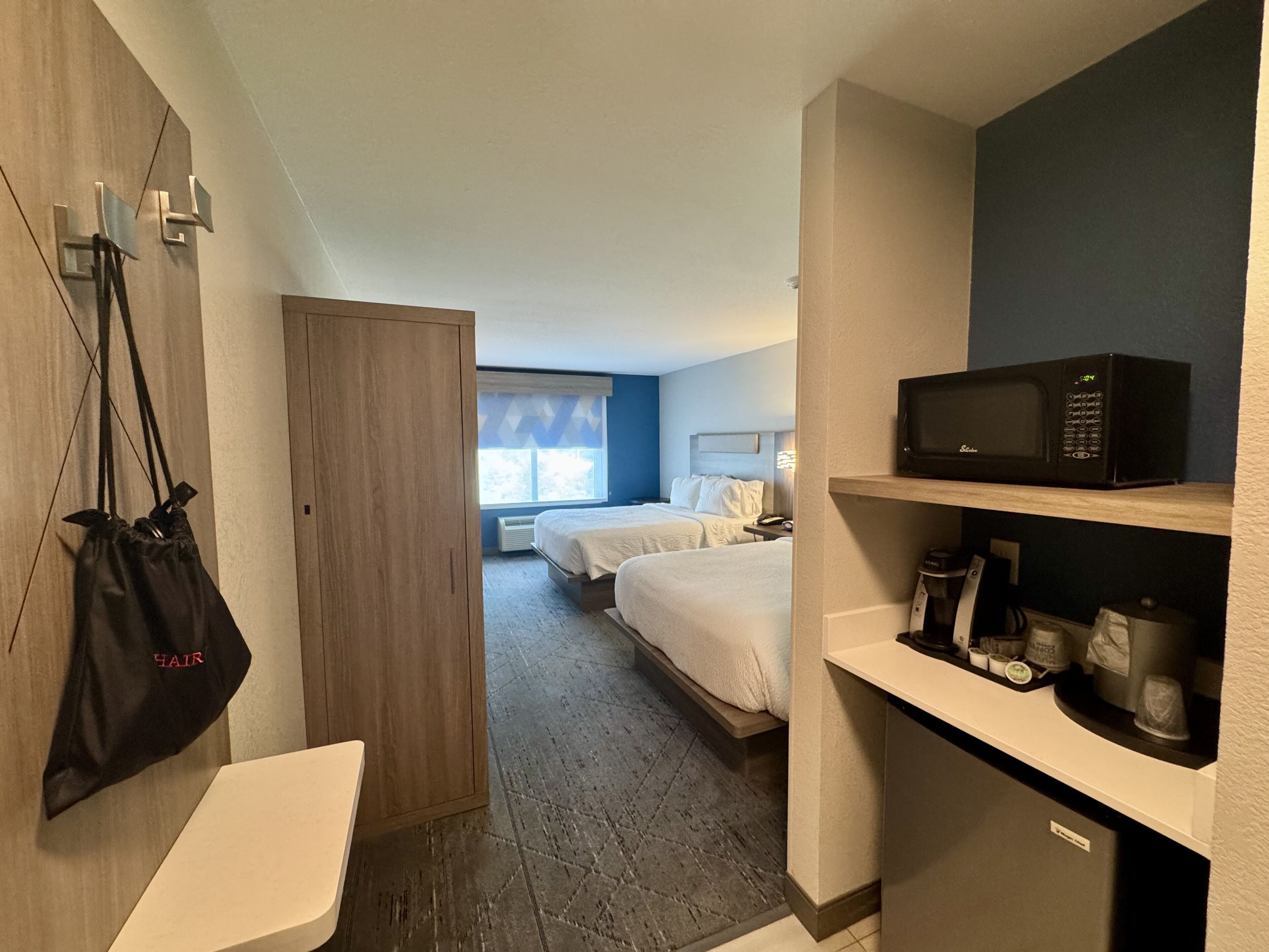 standard room, 2 queen beds | private kitchen | mini-fridge, microwave, coffee/tea maker