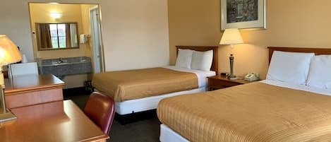 Free WiFi, bed sheets