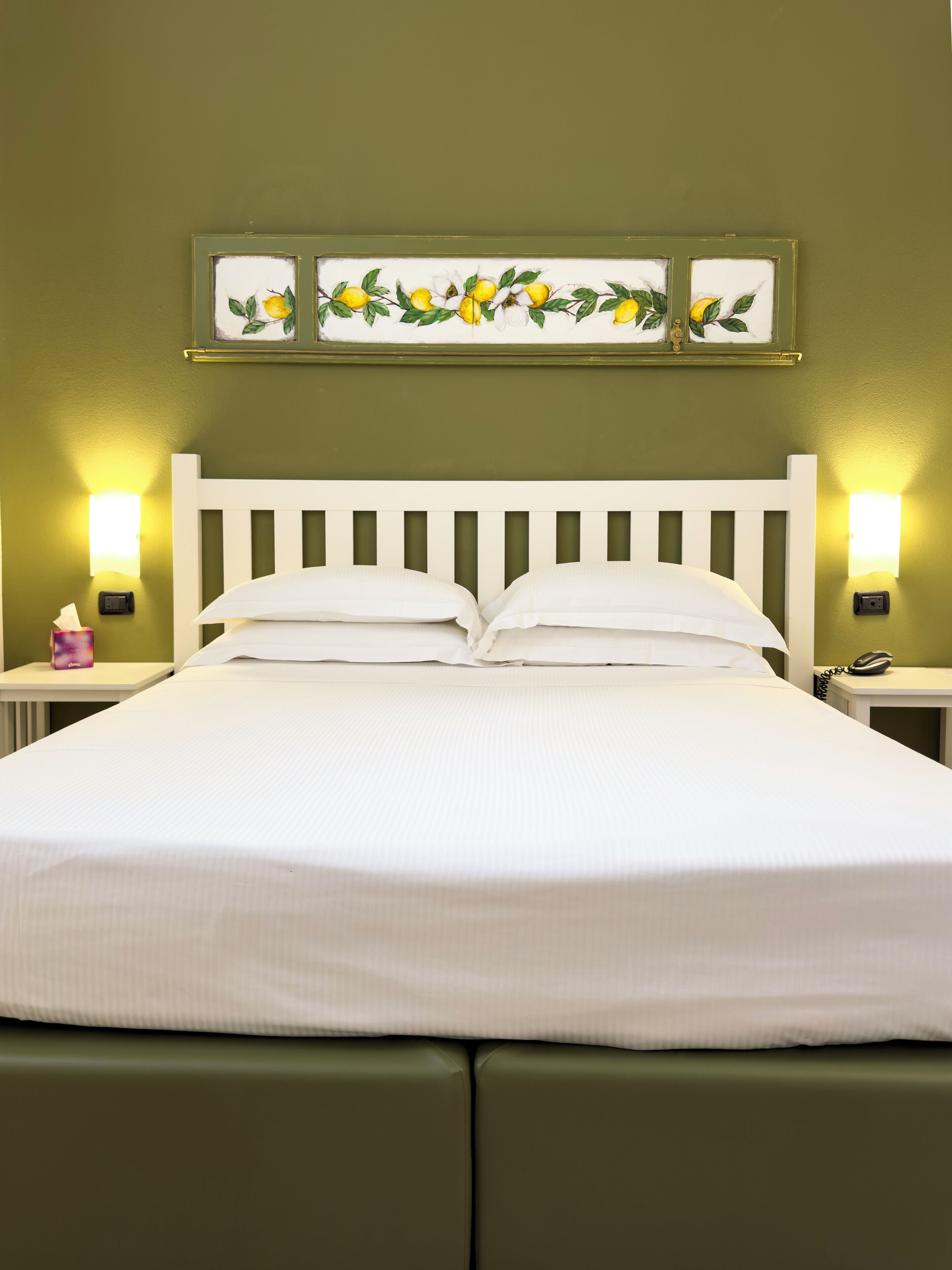 Standaard appartement, 1 slaapkamer, terras | Luxe beddengoed, donsdekens, een minibar, een kluis op de kamer