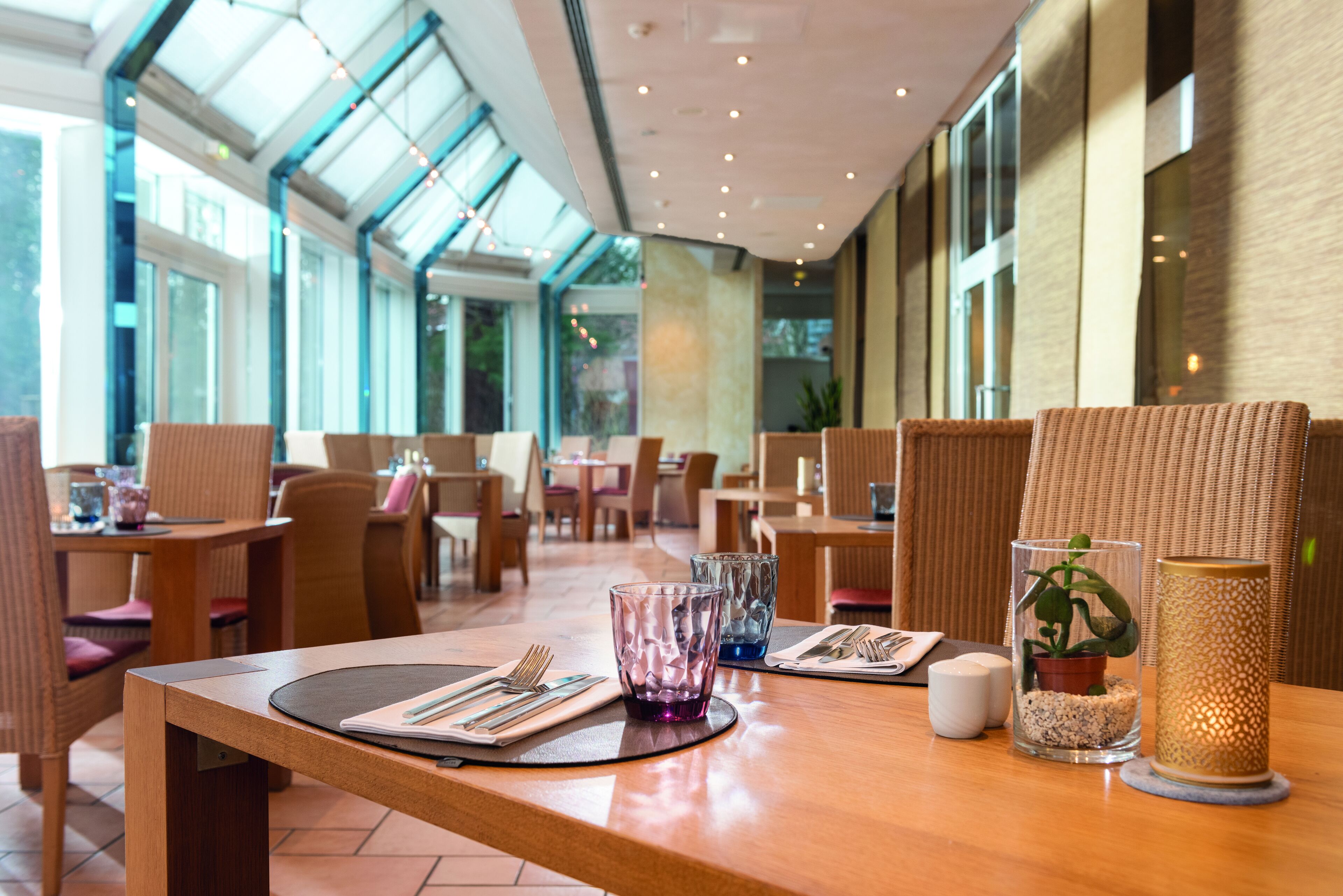 2 Restaurants, Frühstück