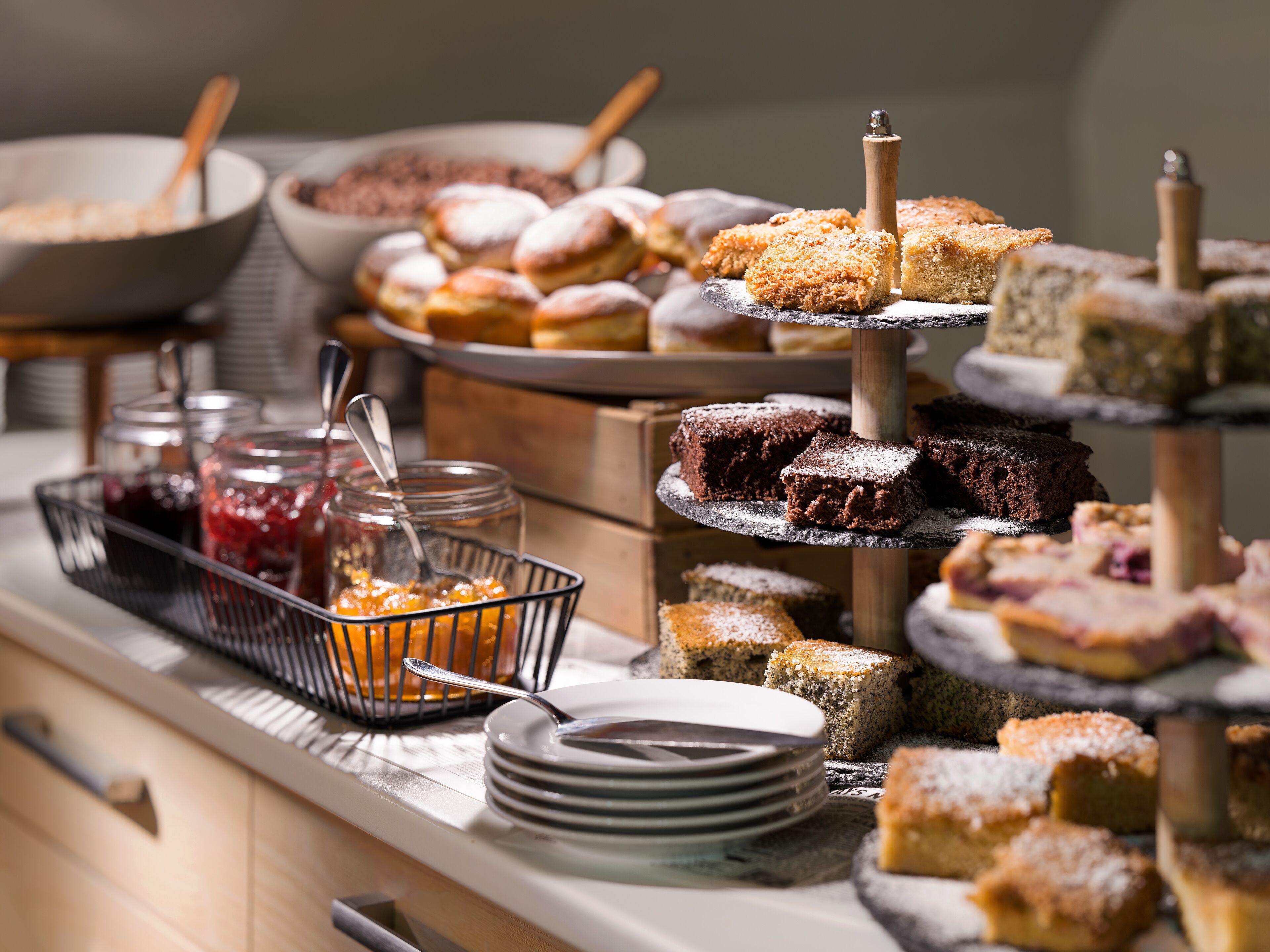 Desayuno buffet incluido todos los días 