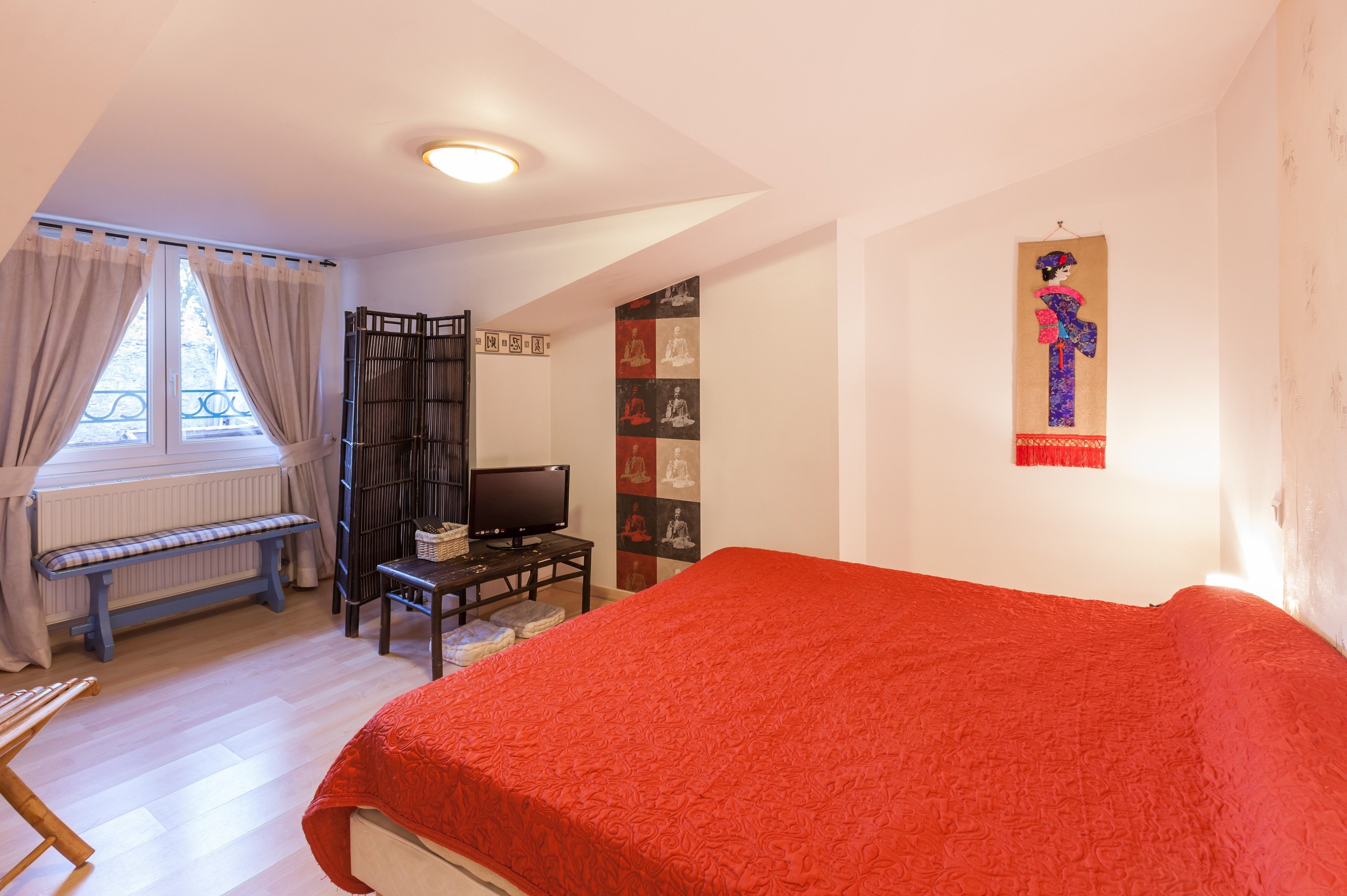 1 bedroom, premium bedding, in-room safe, desk