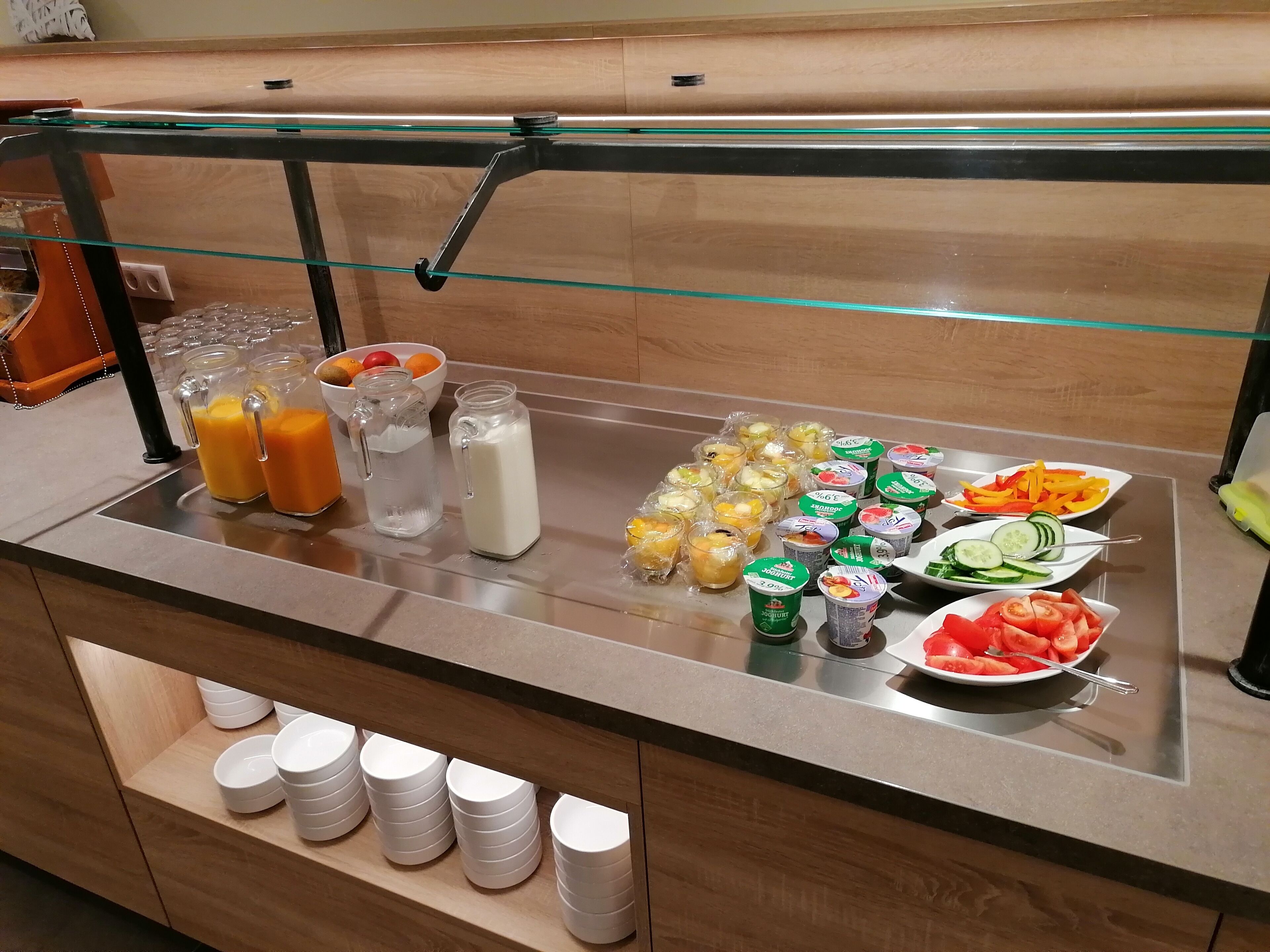 Petit déjeuner buffet compris tous les jours