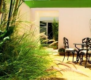 Terrace/patio - Nuevo Hotel Rincon de Santa Barbara (Bogota)