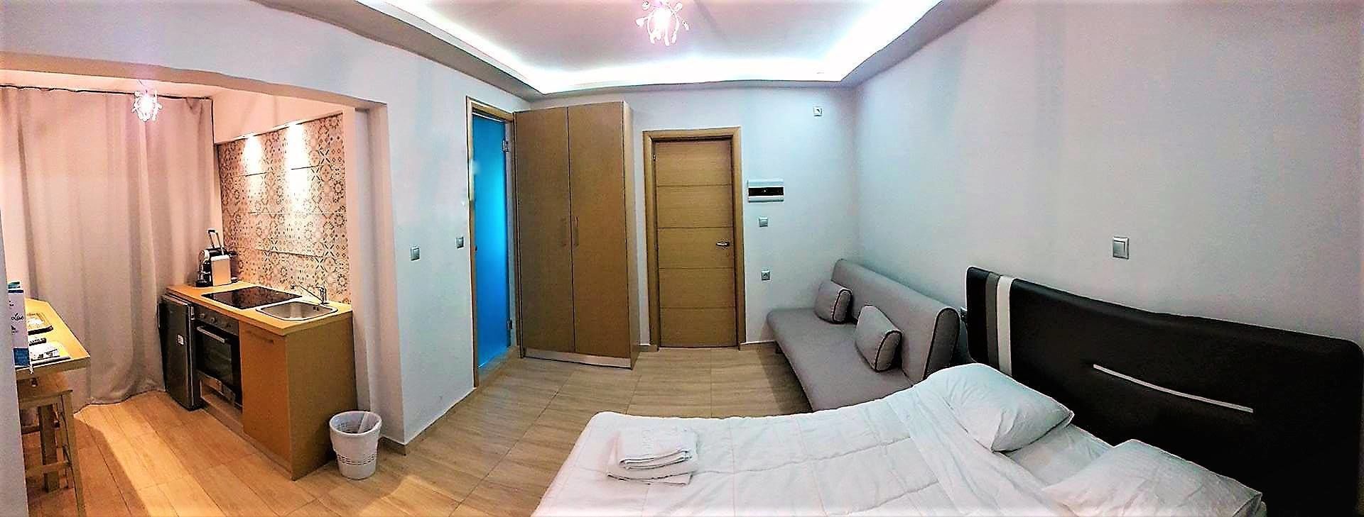 City Apartment | Pemandangan dari bilik