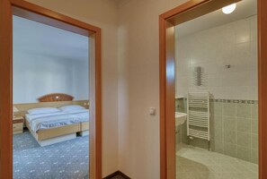 In-room safe, blackout curtains, iron/ironing board, cots/infant beds