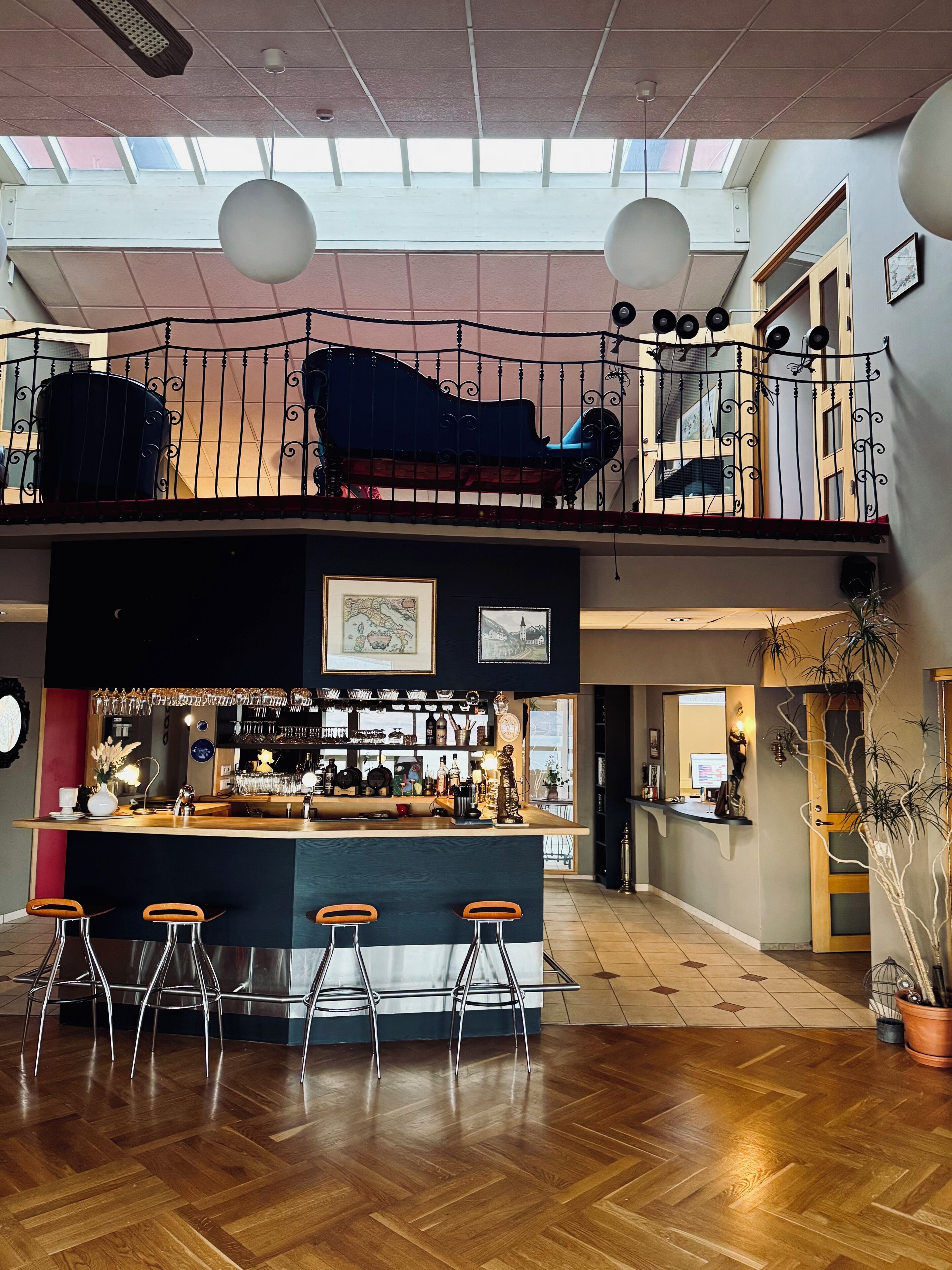 Bar (in der Unterkunft)