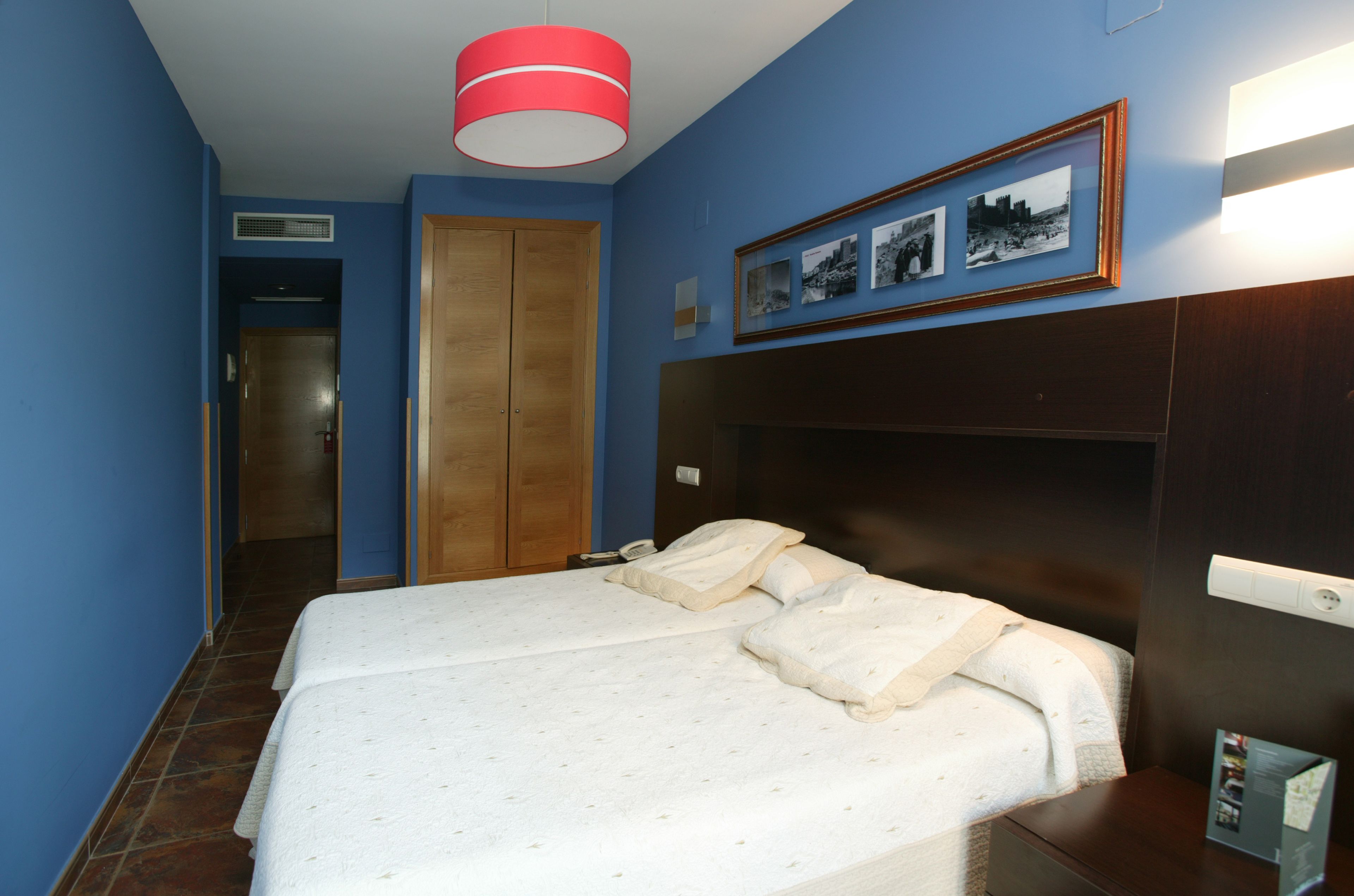 double room single use | desk, laptop workspace, blackout curtains, free cots/infant beds