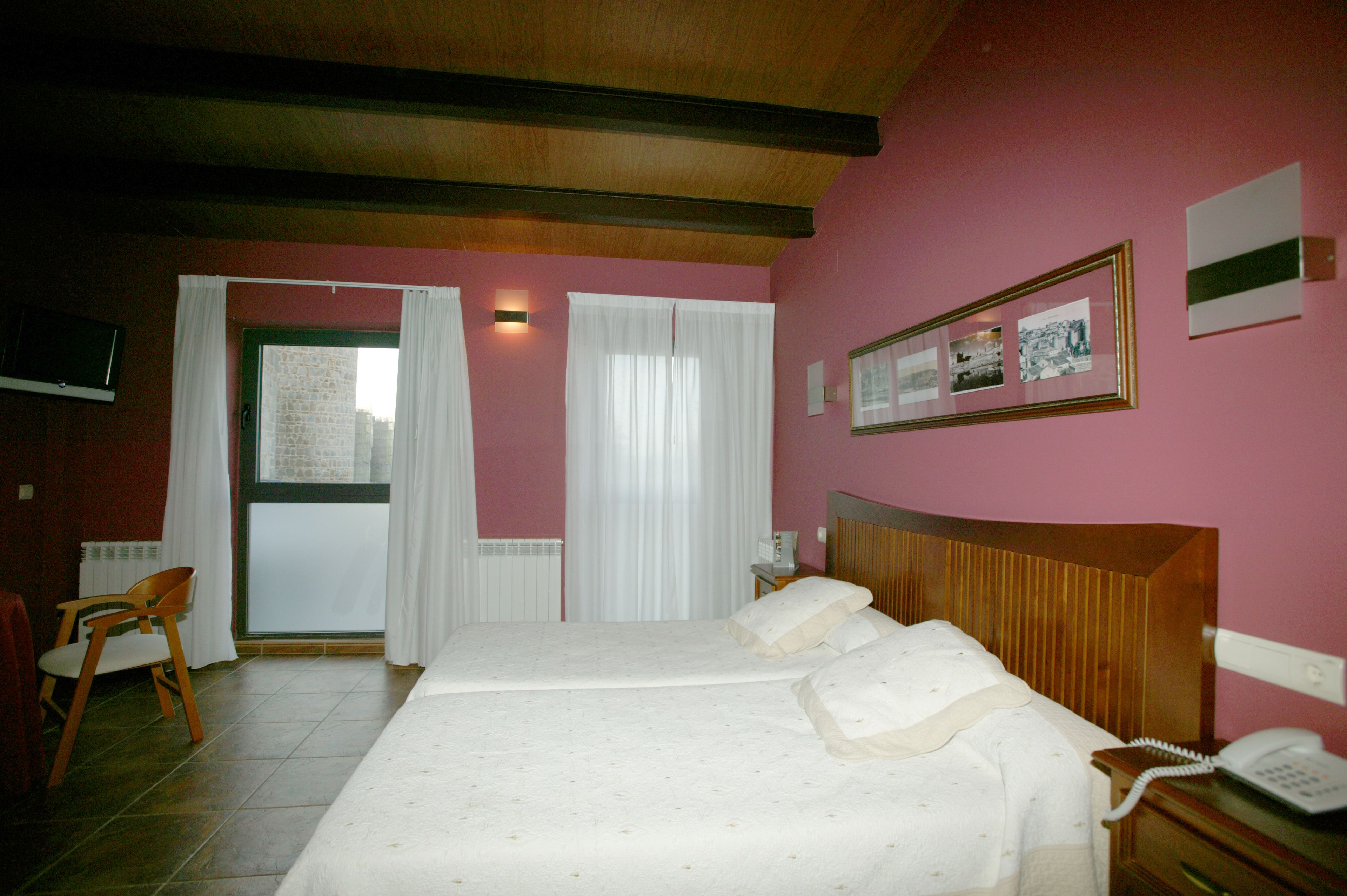 standard double room, 1 double or 2 single beds | desk, laptop workspace, blackout curtains, free cots/infant beds