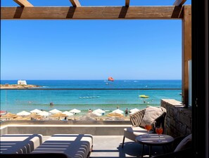 Diamond Suite Beachfront | View from room - High Beach Hotel (Hersonissos)