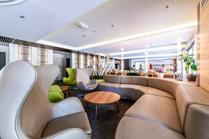 Zona de estar del vestíbulo