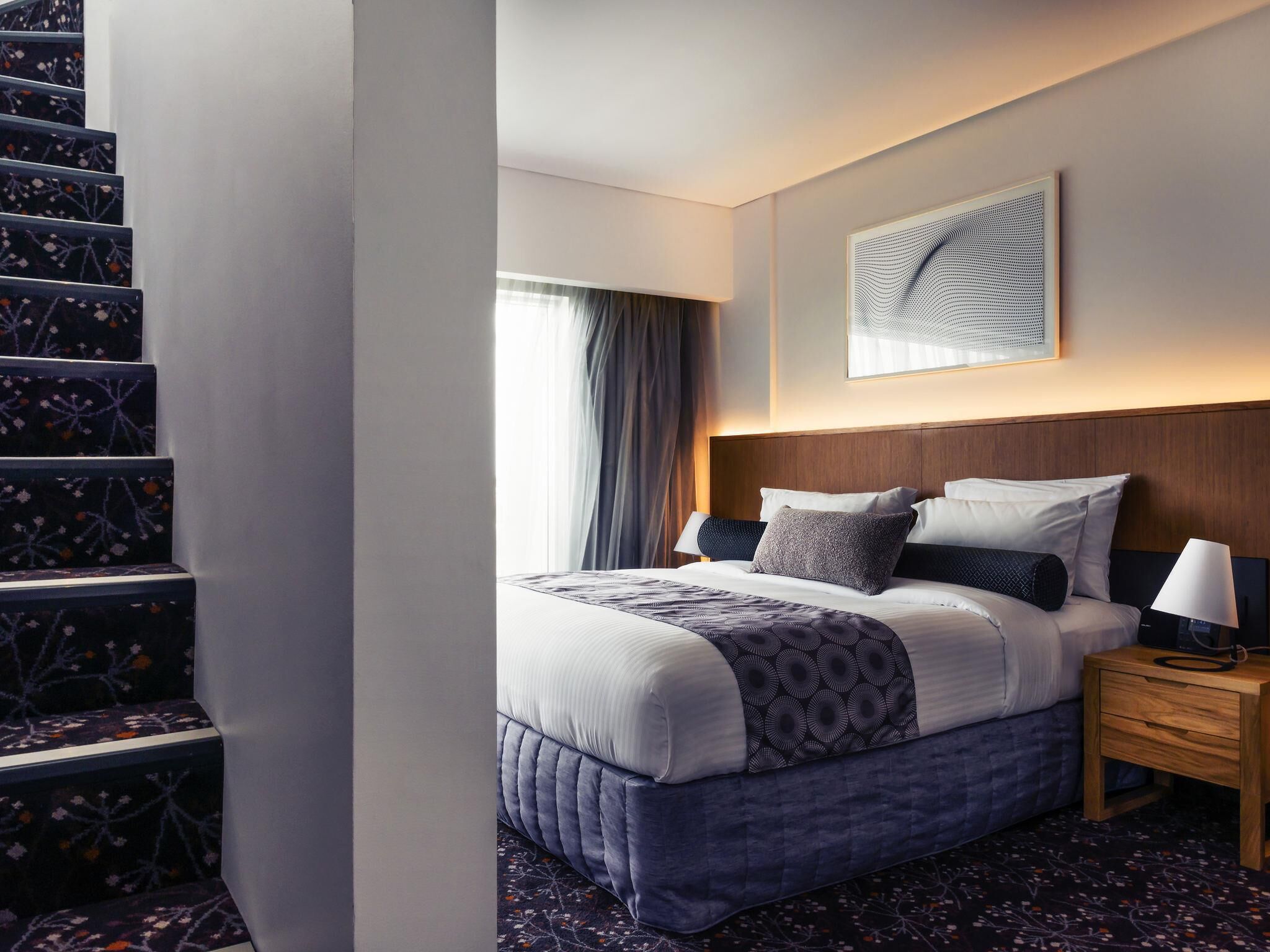 Penthouse, 2 Bedrooms | Egyptian cotton sheets, premium bedding, pillowtop beds, minibar