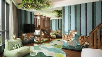 2 Bedroom Theme Family Suite ( Executive Lounge Benefit ) | 1 bedroom, premium bedding, down duvets, free minibar