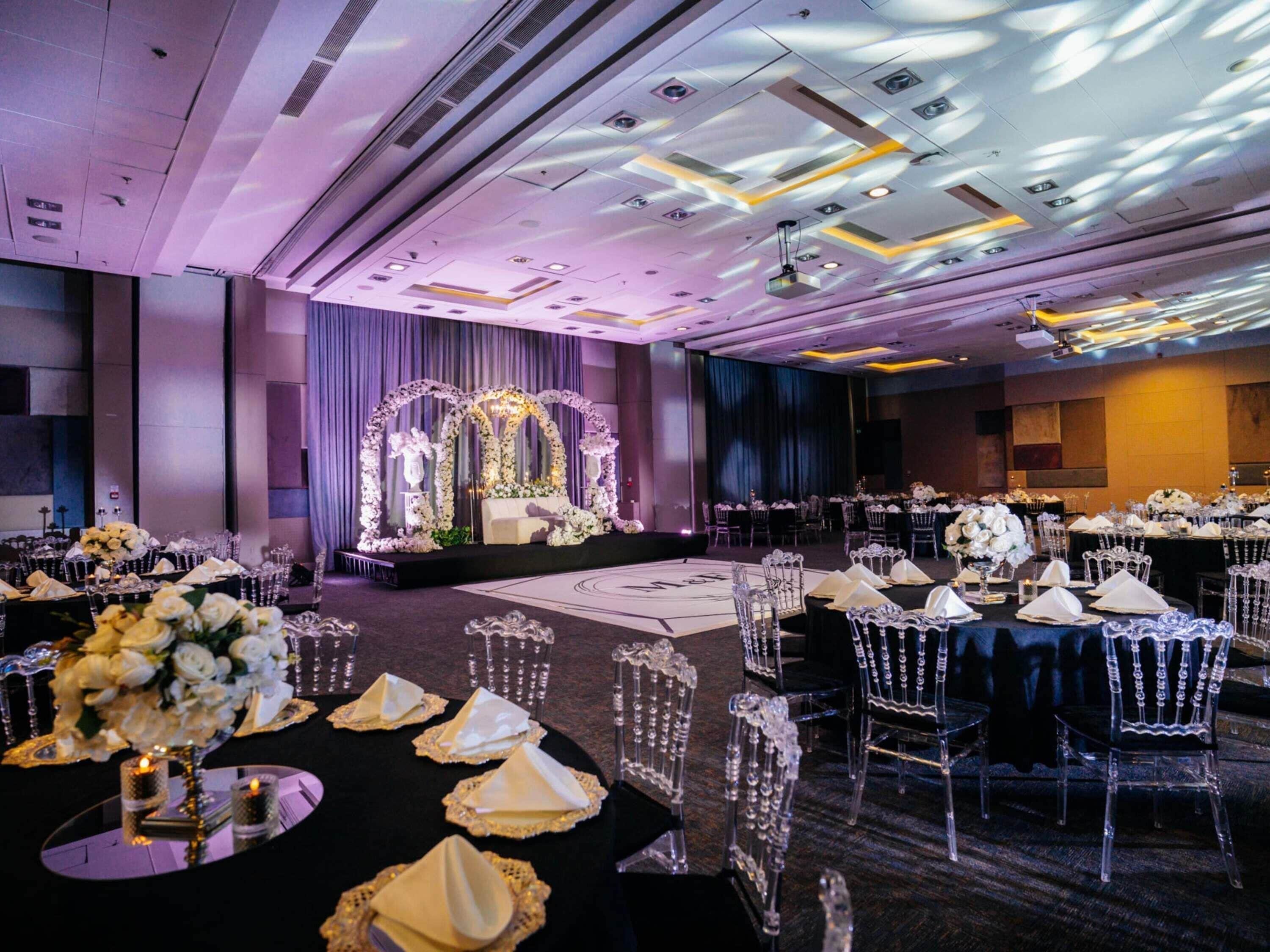 Indoor wedding