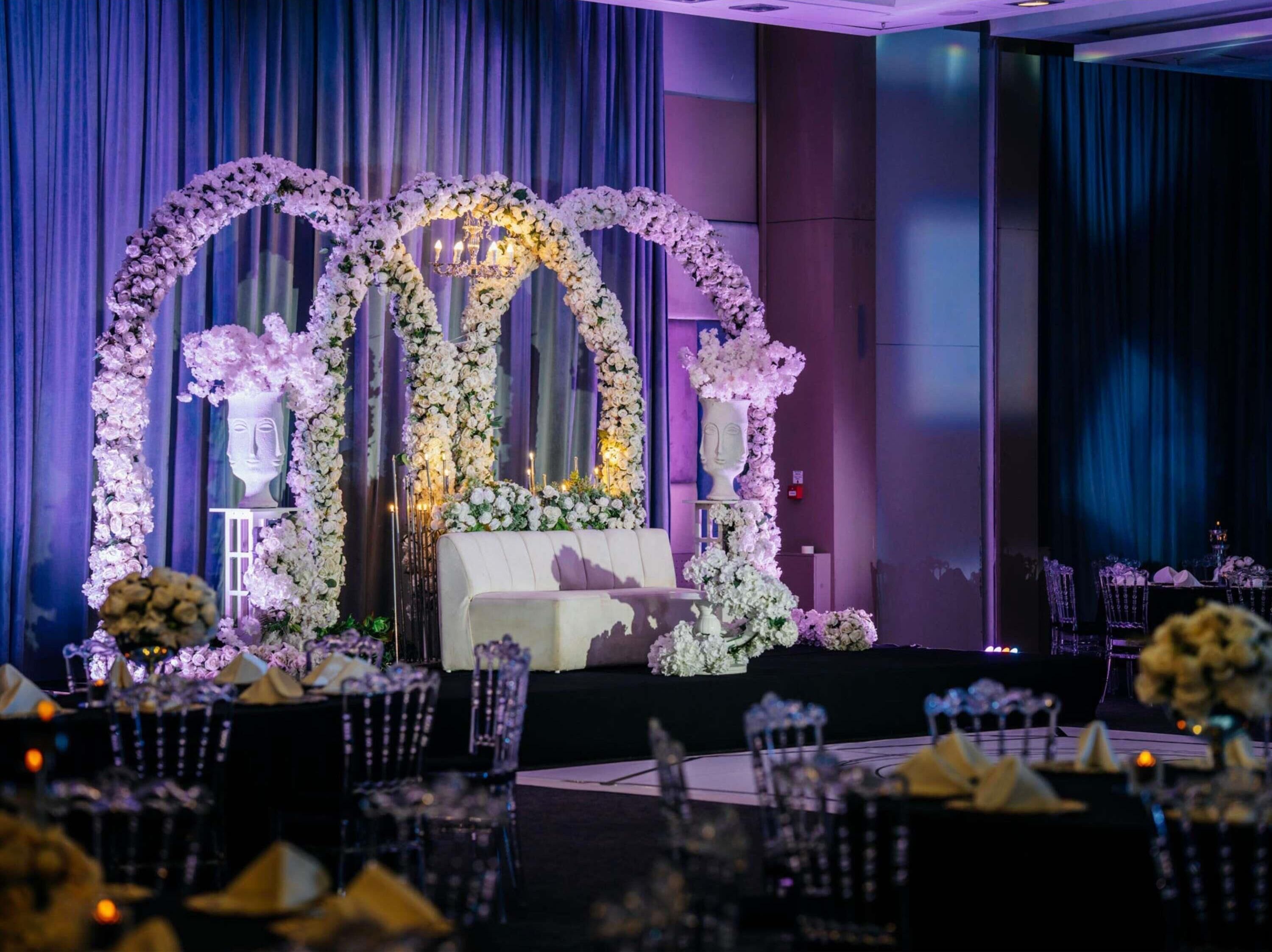Indoor wedding