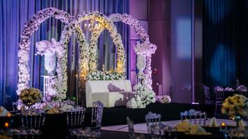 Indoor wedding
