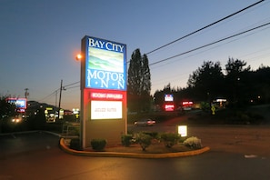 Front of property - evening/night