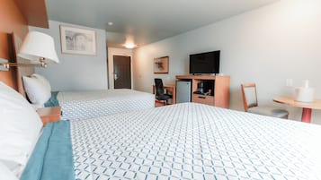 Standard Room, 2 Queen Beds | Soundproofing, free WiFi, bed sheets
