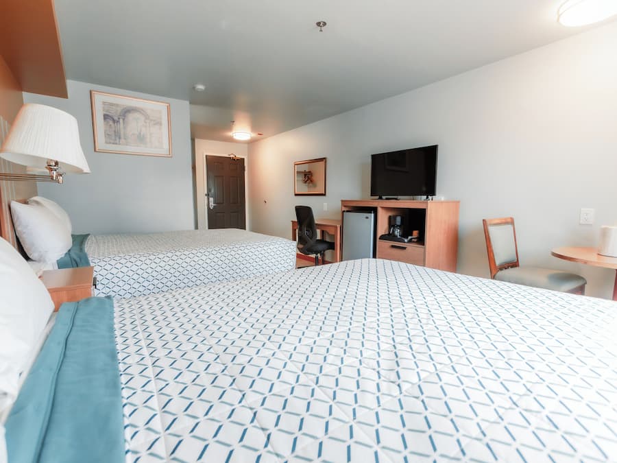 Standard Room, 2 Queen Beds | Soundproofing, free WiFi, bed sheets
