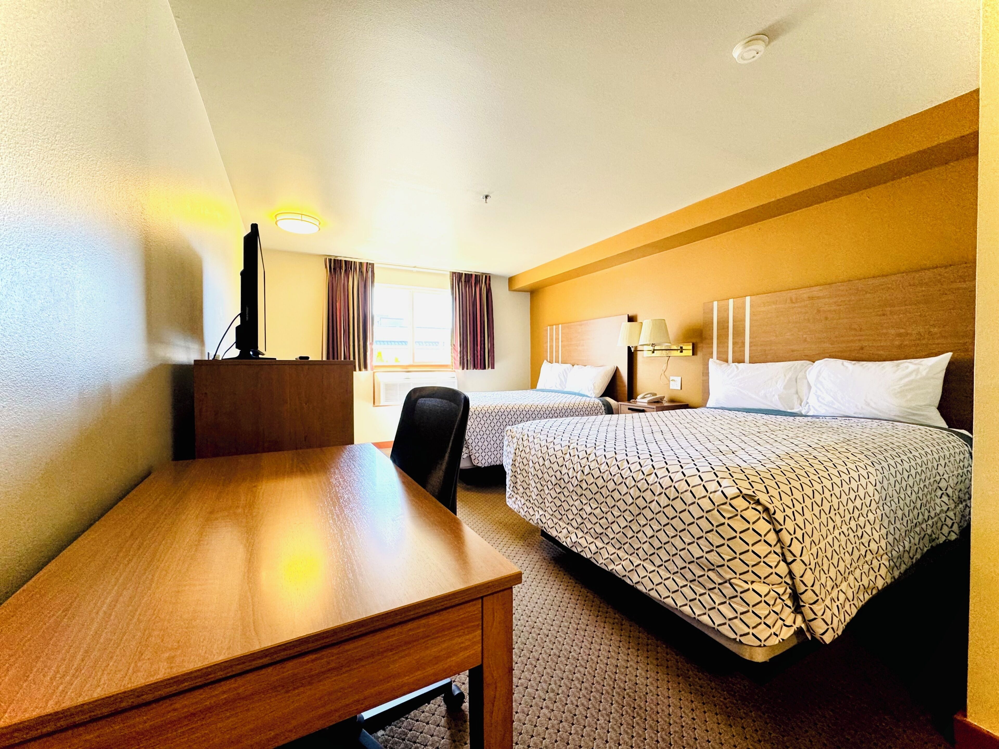 Standard Room, 2 Queen Beds | Soundproofing, free WiFi, bed sheets