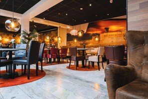 Sala de estar en el lobby