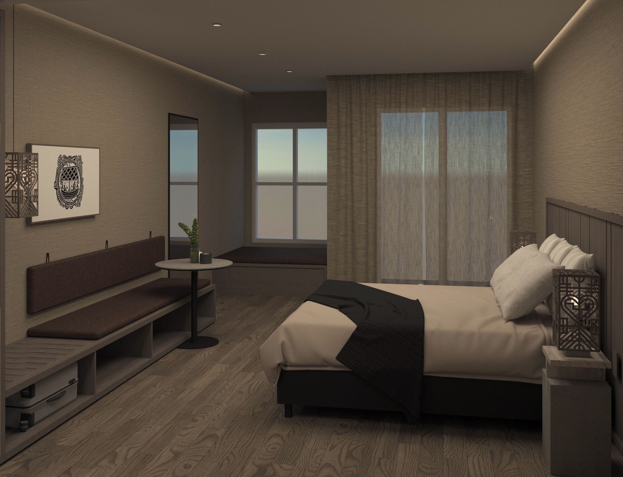 Studio Suite Junior | Bộ đồ giường cao cấp, trang trí khác biệt 