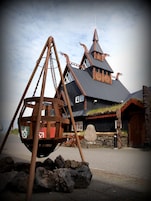 Framhlið gististaðar