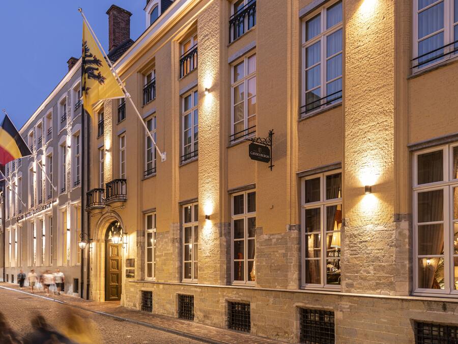 Voorkant van accommodatie