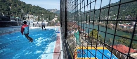 Terrain de basketball
