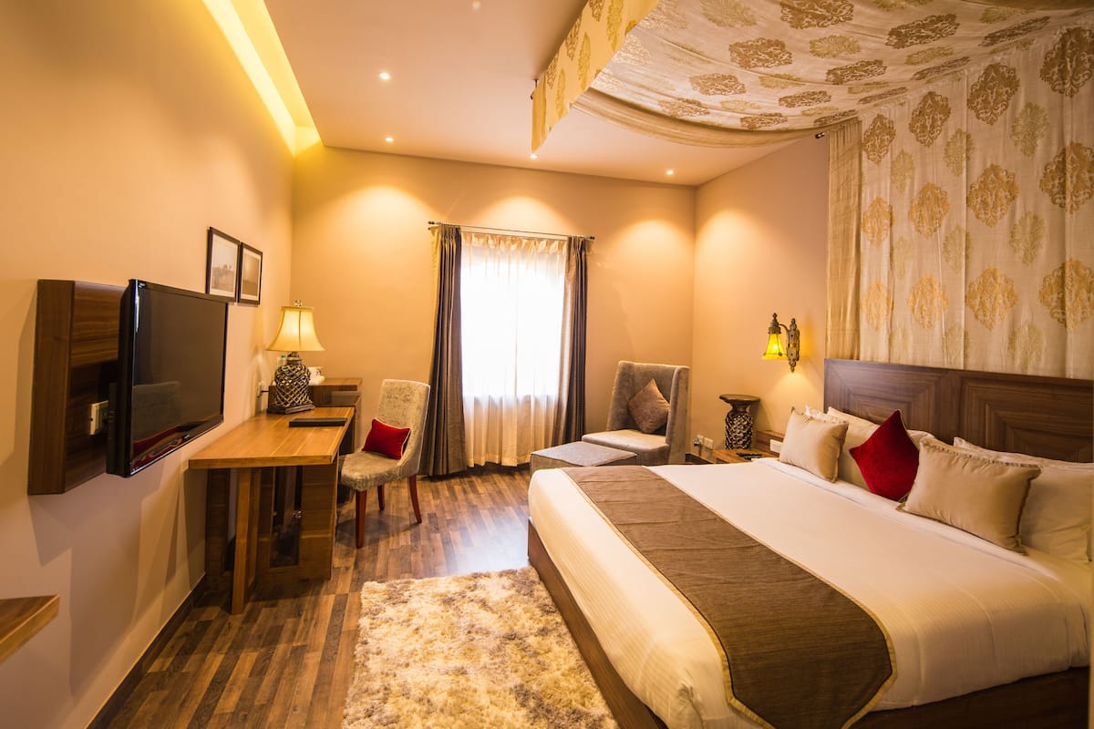 1 slaapkamer, lakens van Egyptisch katoen, luxe beddengoed