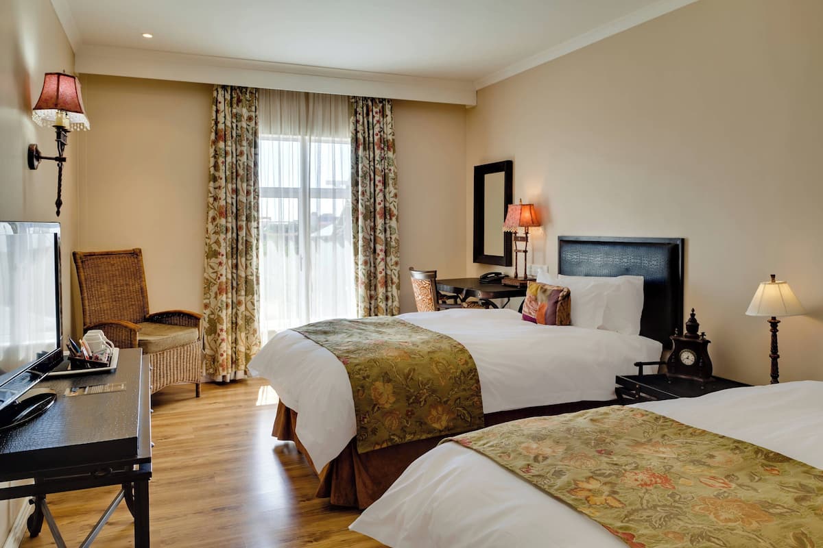 Room, 2 Double Beds | Premium bedding, down comforters, Select Comfort beds, in-room safe