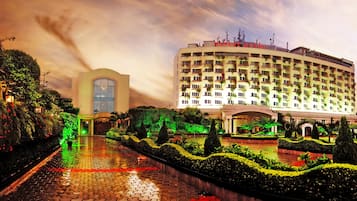 Front of property – evening/night