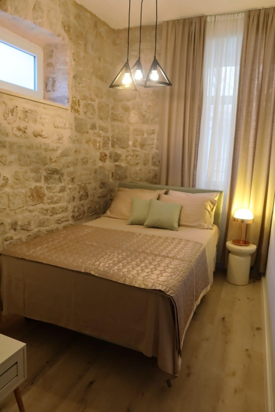 premium bedding, memory-foam beds, individually decorated