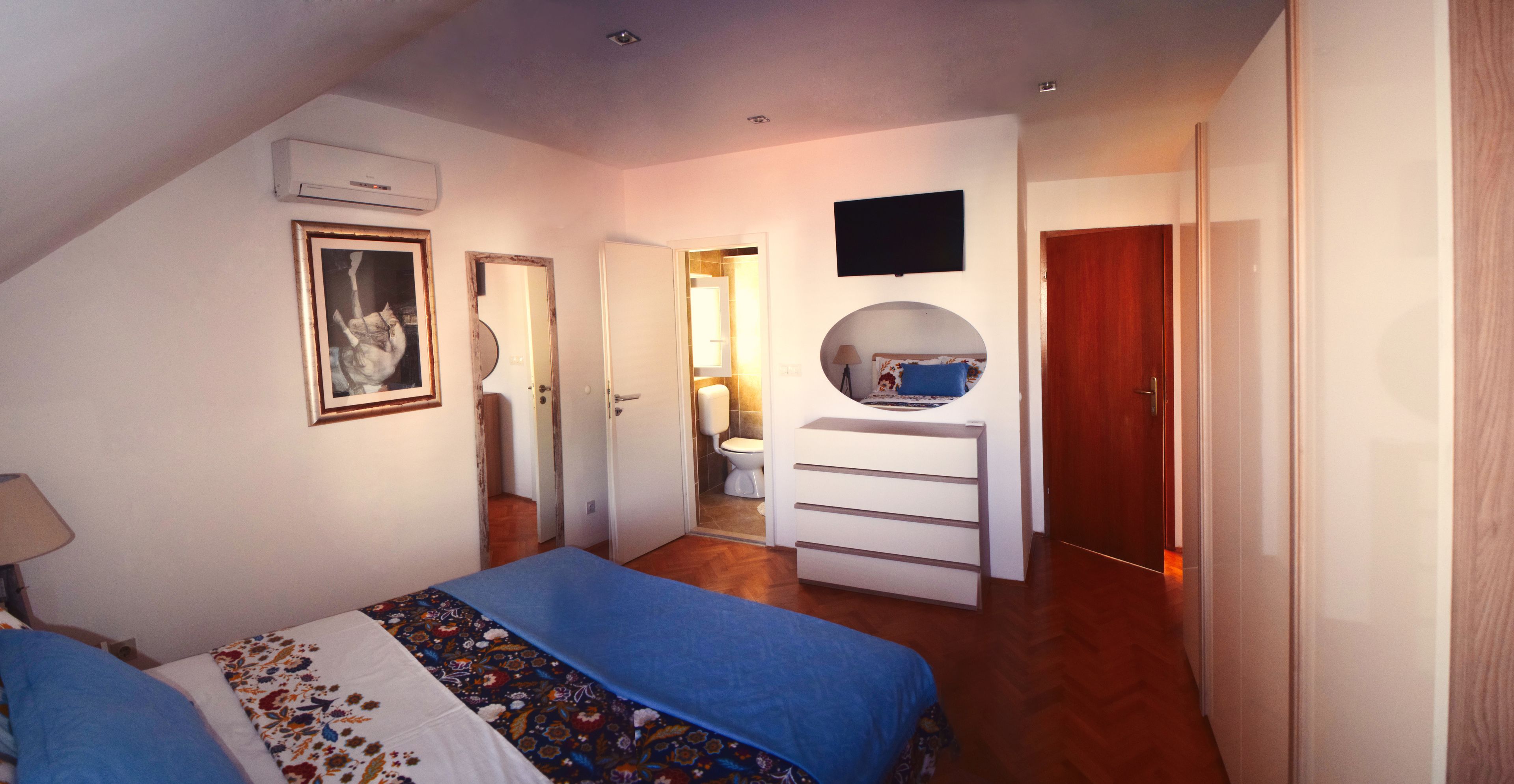 double room, ensuite, sea view | room amenity