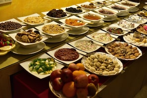 Daily buffet breakfast (EUR 12 per person)