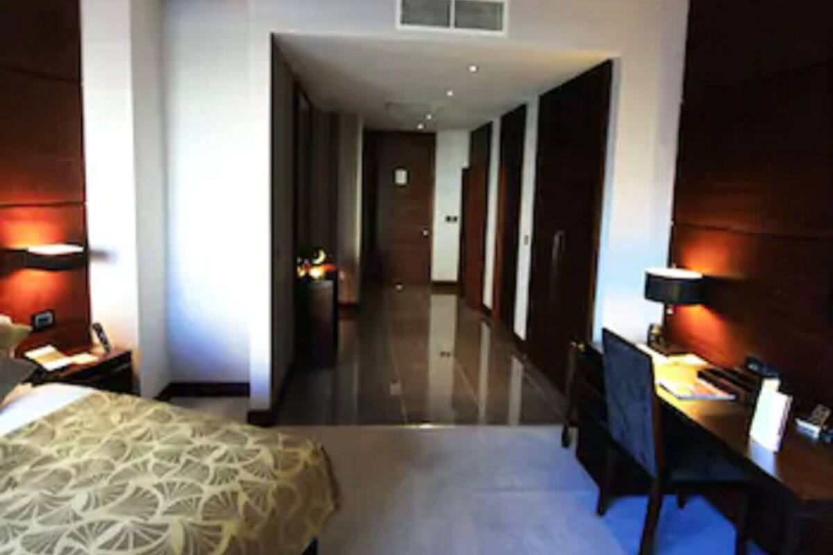 In-room safe, desk, blackout curtains, soundproofing