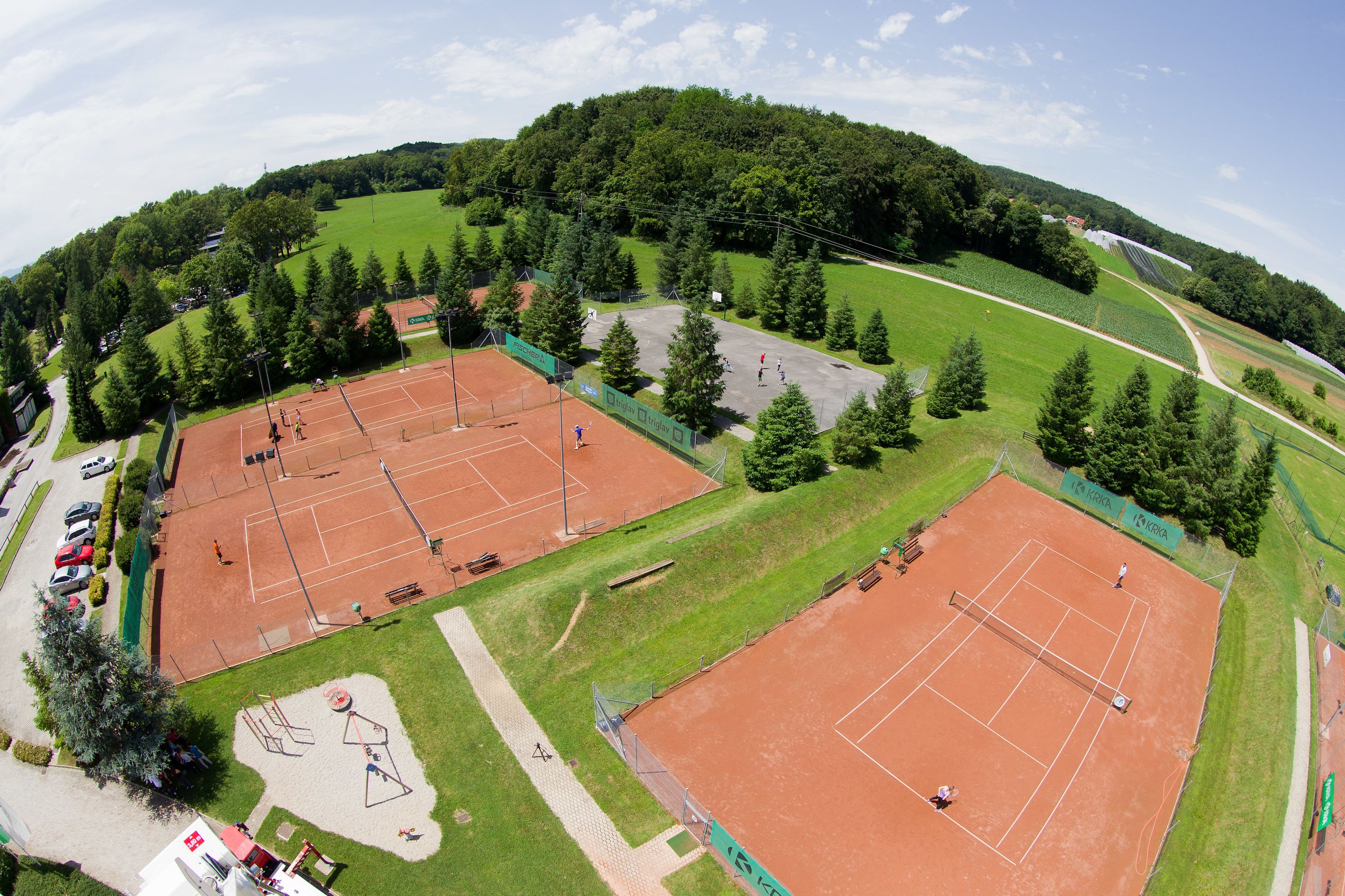 tennis court