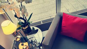 Sala de estar en el lobby