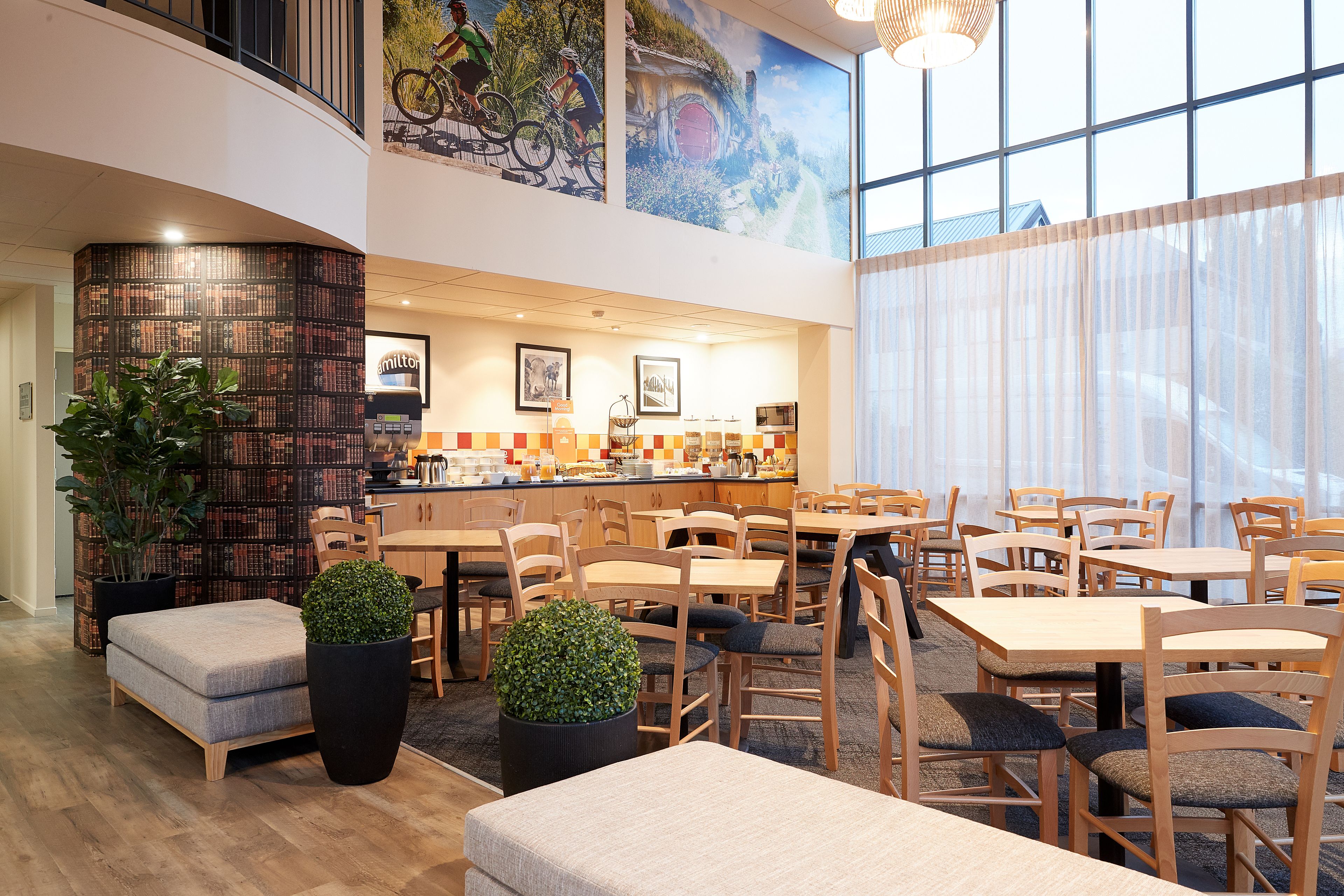 daily continental breakfast (nzd 13.00 per person)