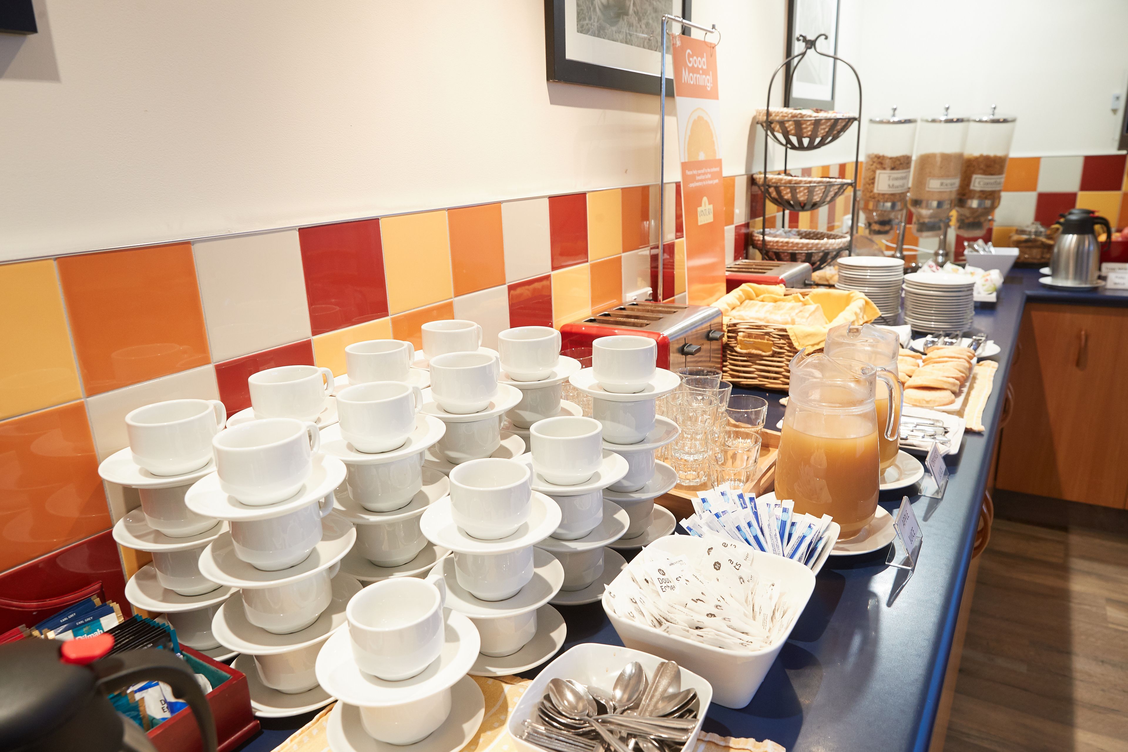 daily continental breakfast (nzd 13.00 per person)