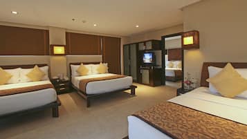 1 phòng ngủ, bộ đồ giường cao cấp, minibar, két bảo mật tại phòng