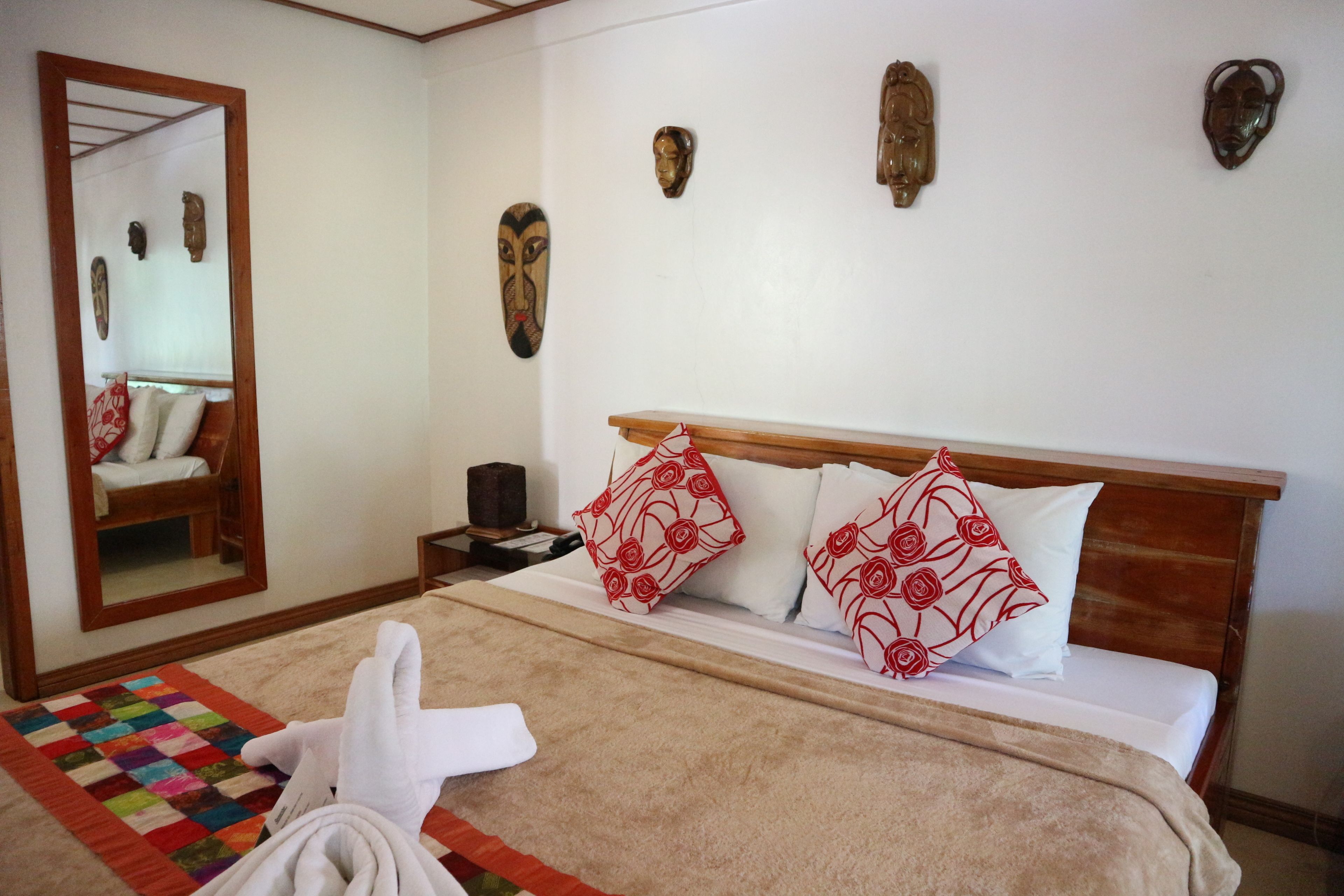 deluxe family room | minibar, in-room safe, desk, blackout curtains