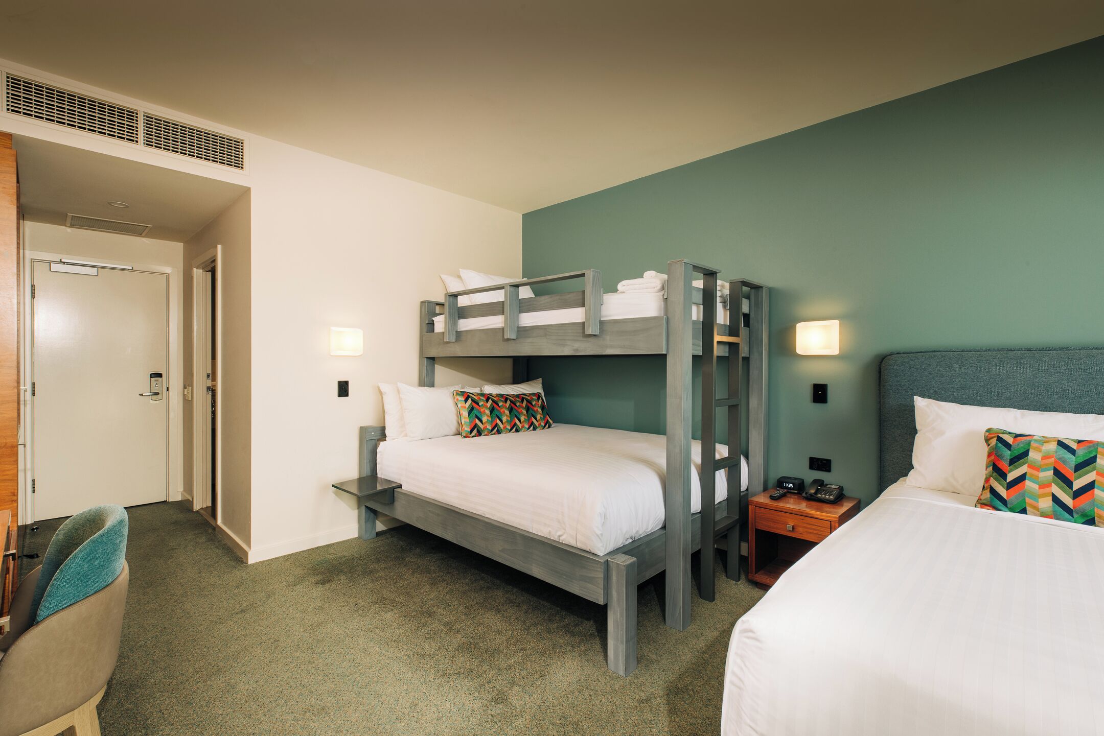 Family Room | Minibar, in-room safe, soundproofing, iron/ironing board