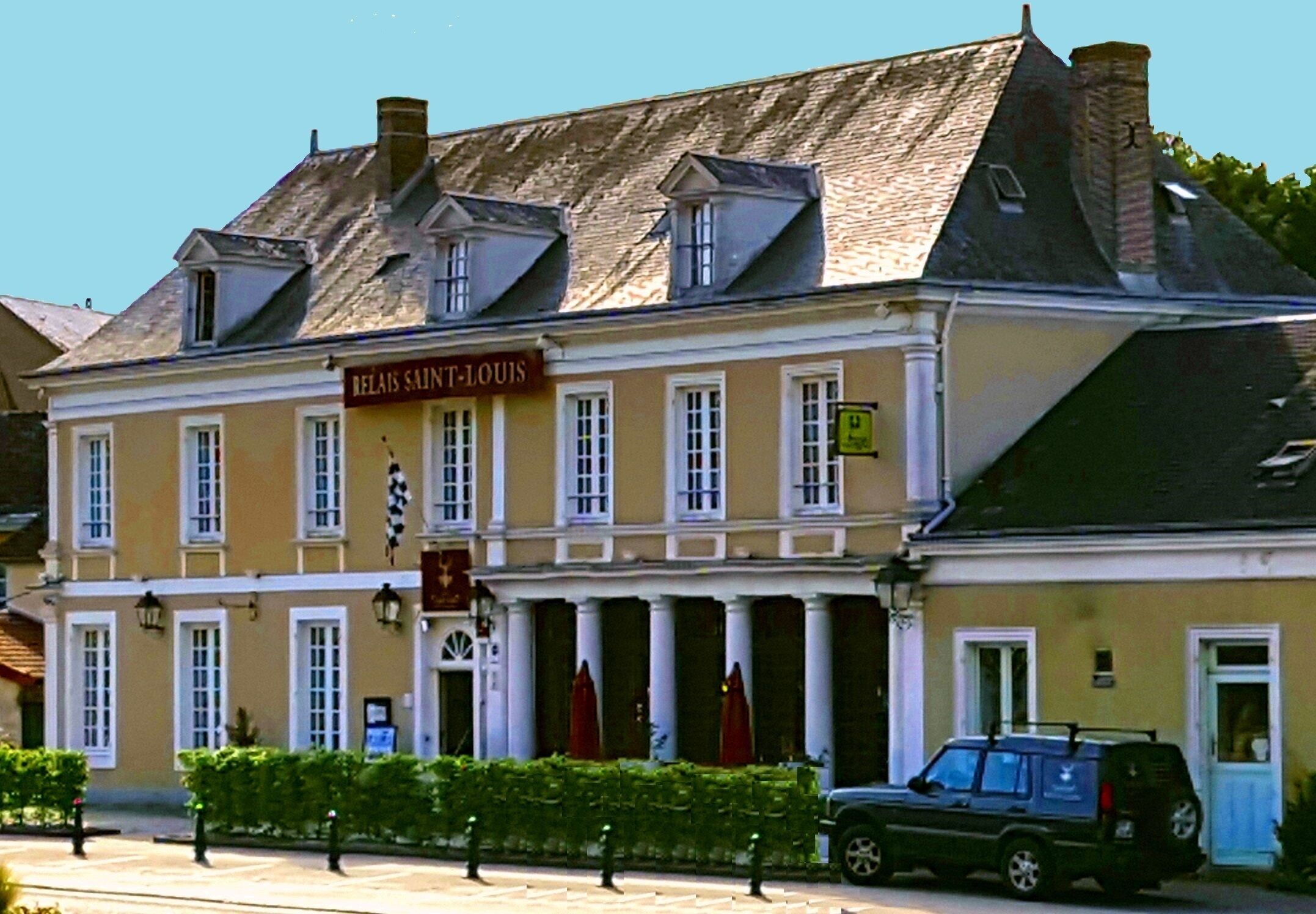 Façade de l’hébergement