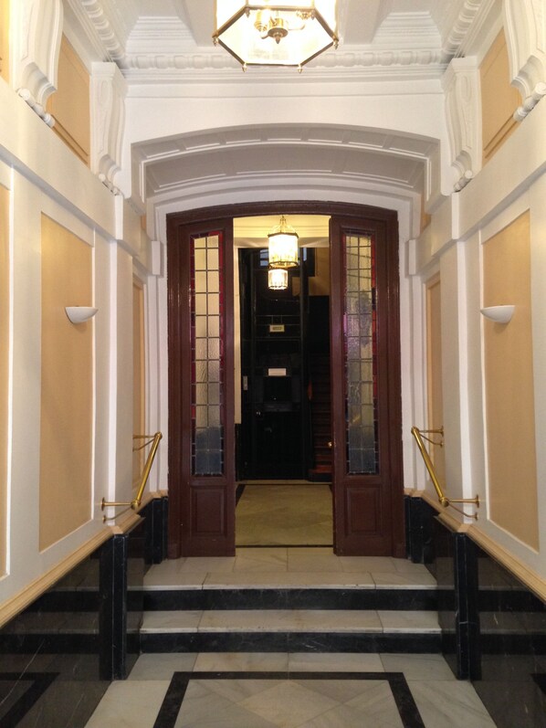 Entrée de l’hébergement